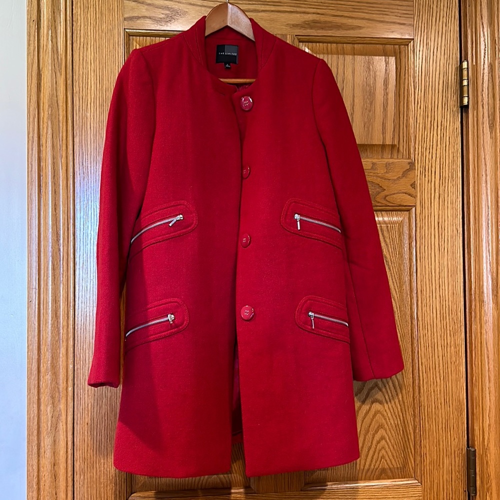 Red coat, The Limited, size small.